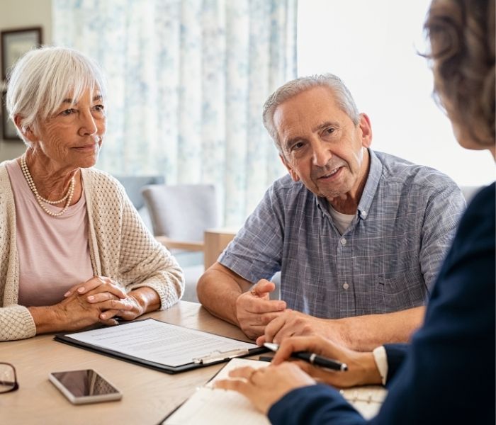 Retirees enjoying Asian culture