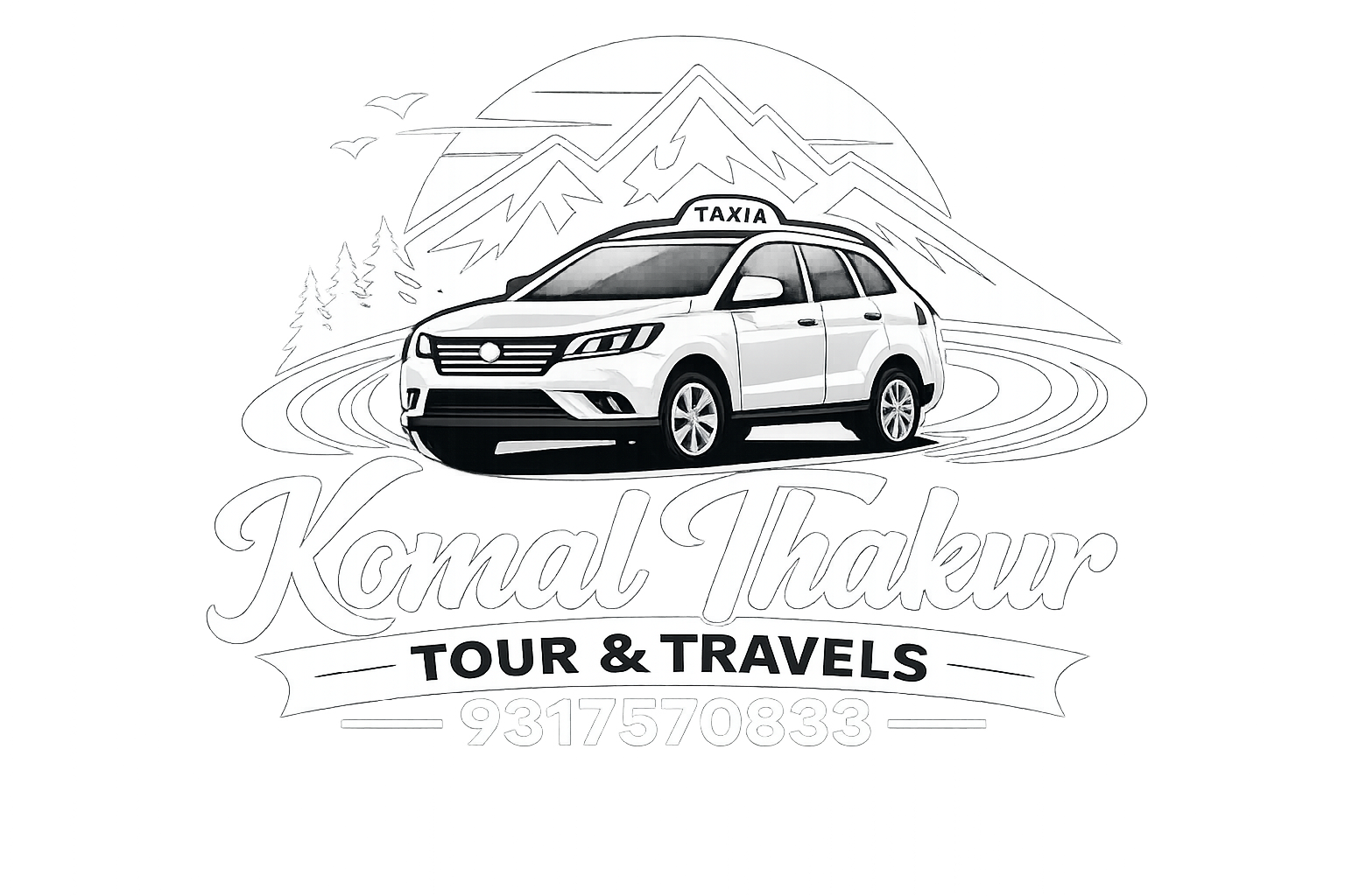 Komal Thakur Tour & Travels Logo
