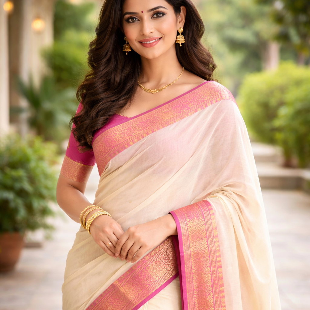 Cotton Saree