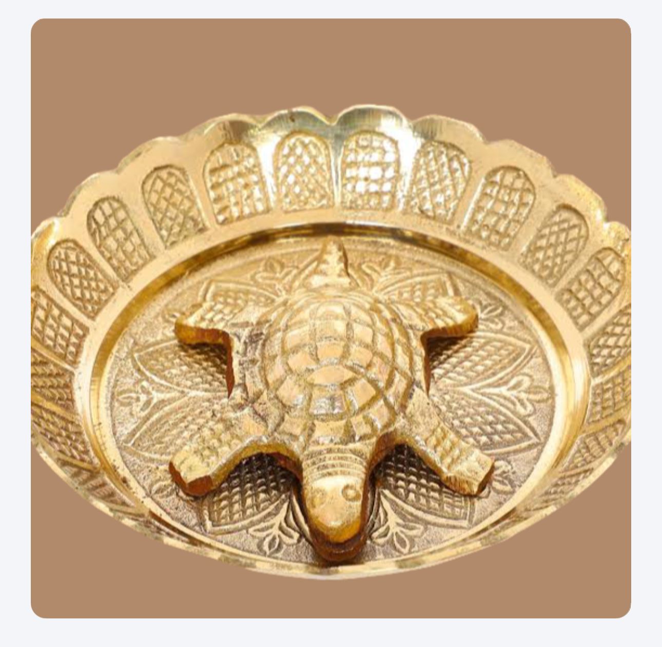 kasaw brass with plate