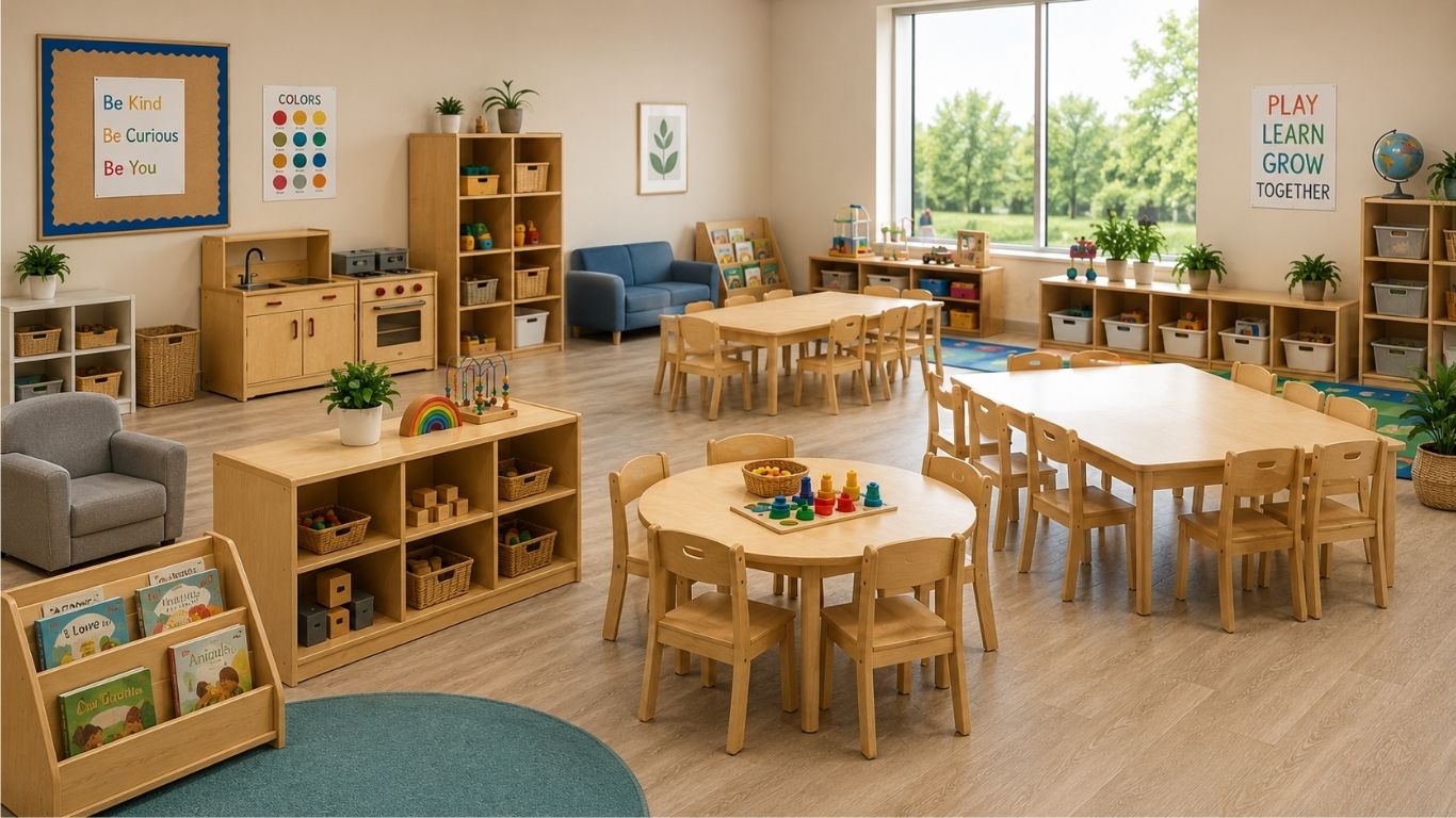 Daycare furniture and toys