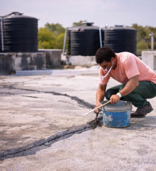 Waterproofing Without Digging Technology